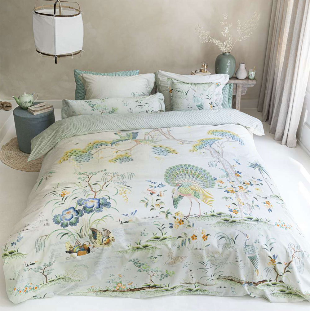 Parure de couette Japonica White Pip Studio