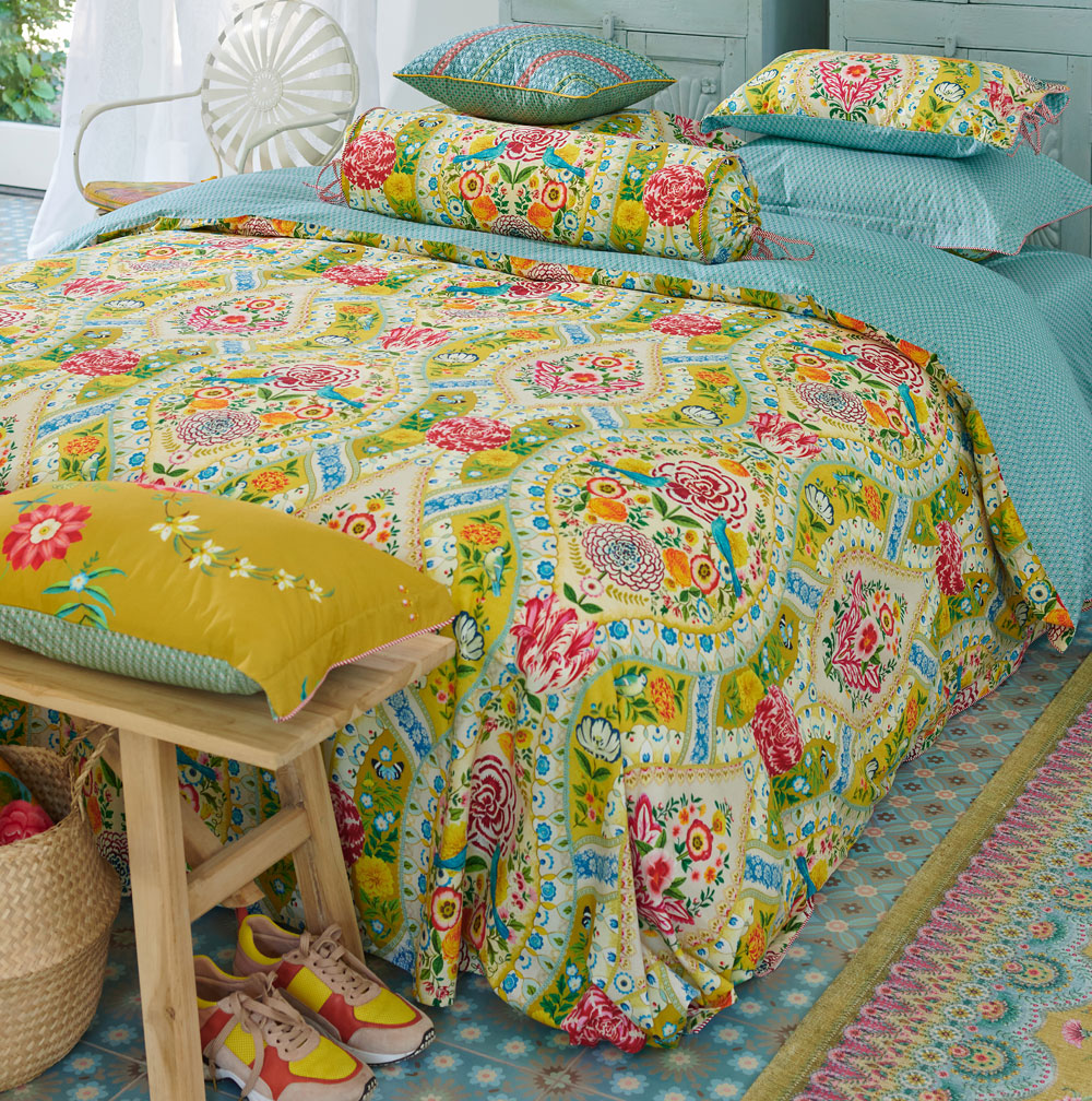 Parure de couette Melody Jaune Pip Studio
