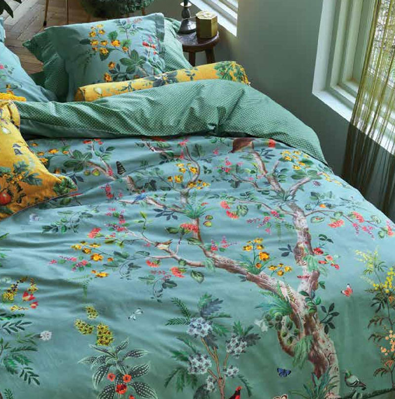Pip Studio Housse De Couette Taies Percale Wild Tree Blue Pip Studio Housse De Couette Taies Percale Wild Tree Blue