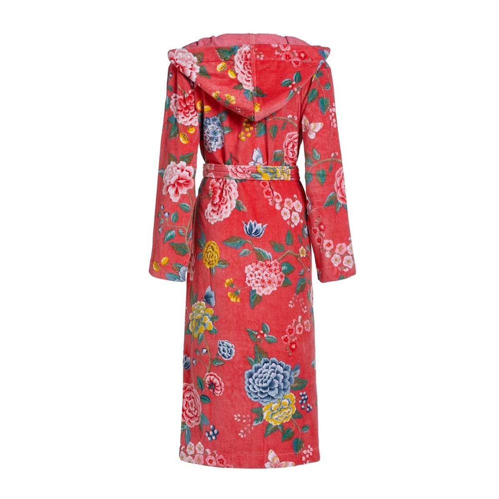 Peignoir capuche Good Evening Corail Pip Studio