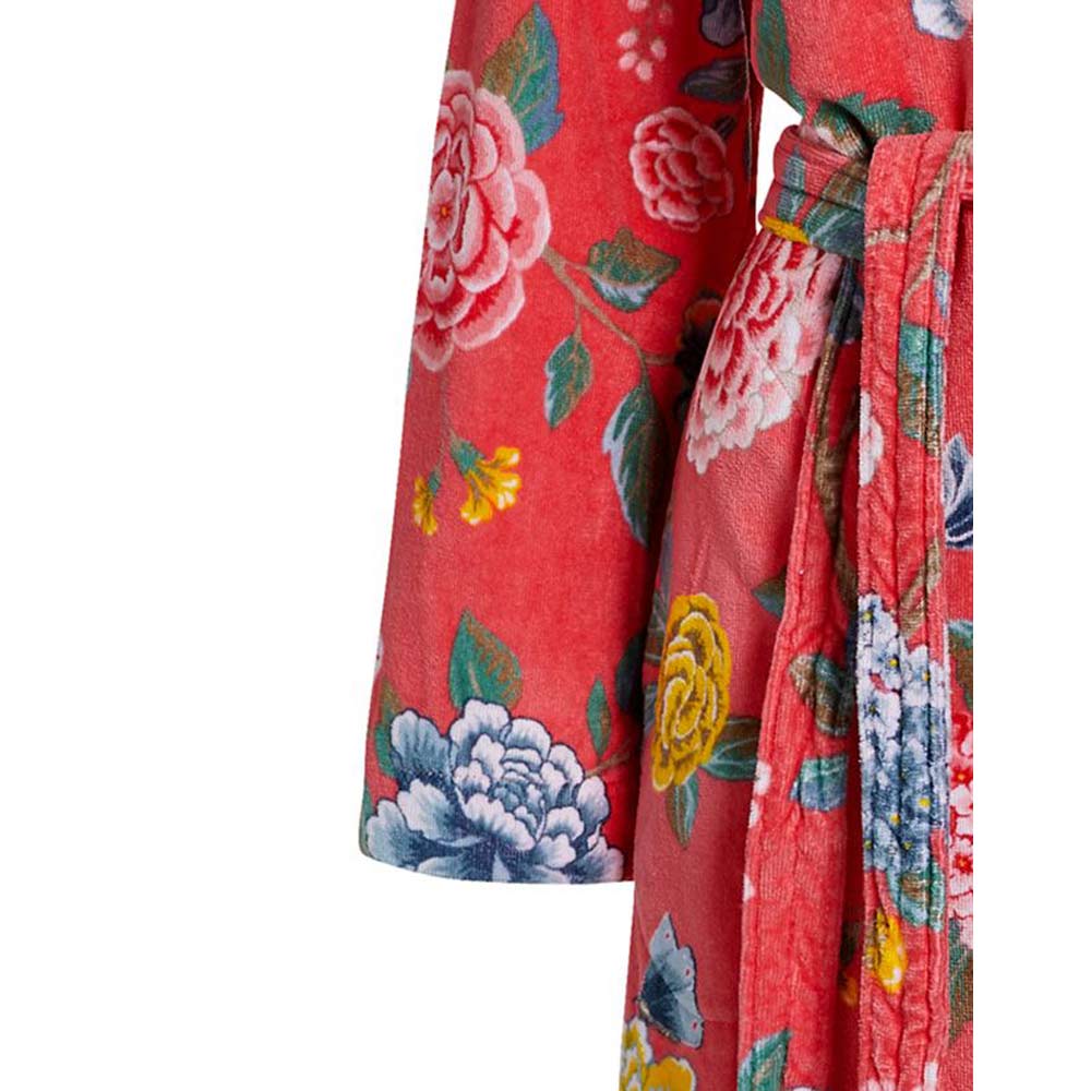 Peignoir capuche Good Evening Corail Pip Studio