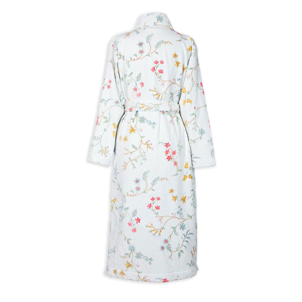 Peignoir Kimono Les Fleurs White Pip Studio