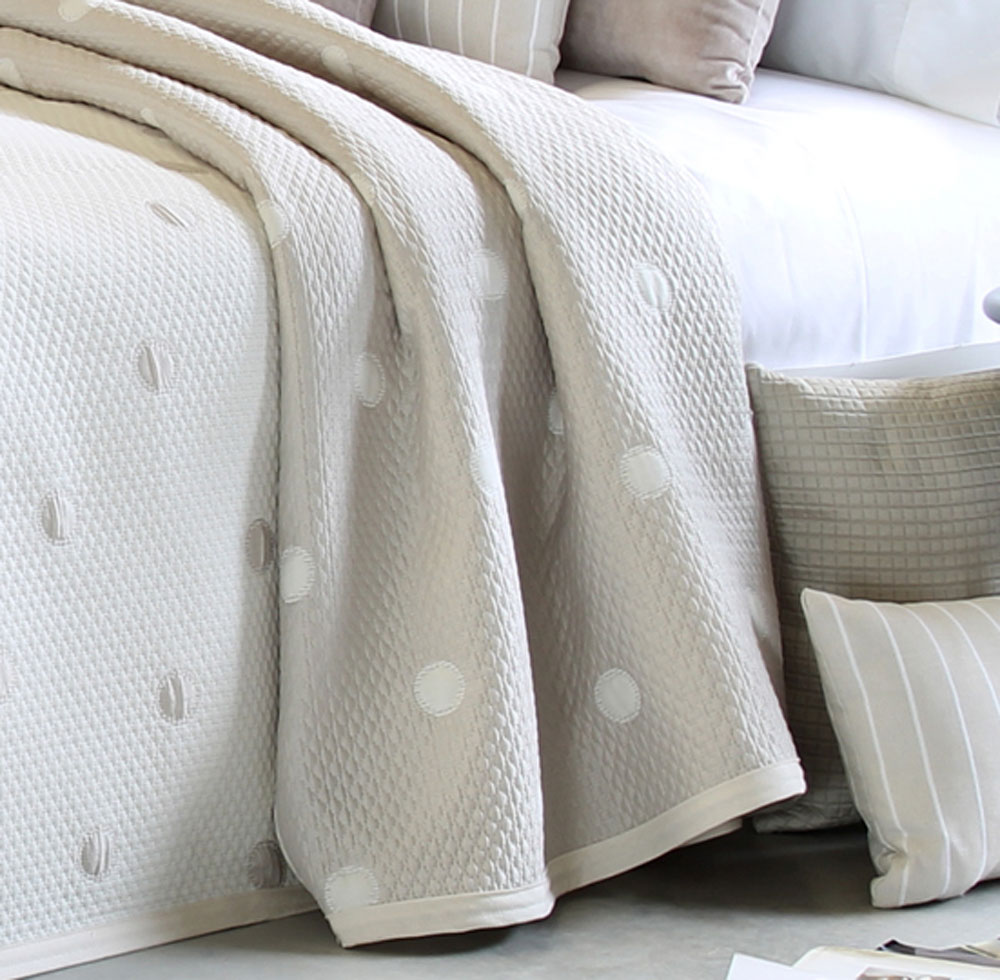 Couvre lit Culkin Ecru 01 Reig Marti