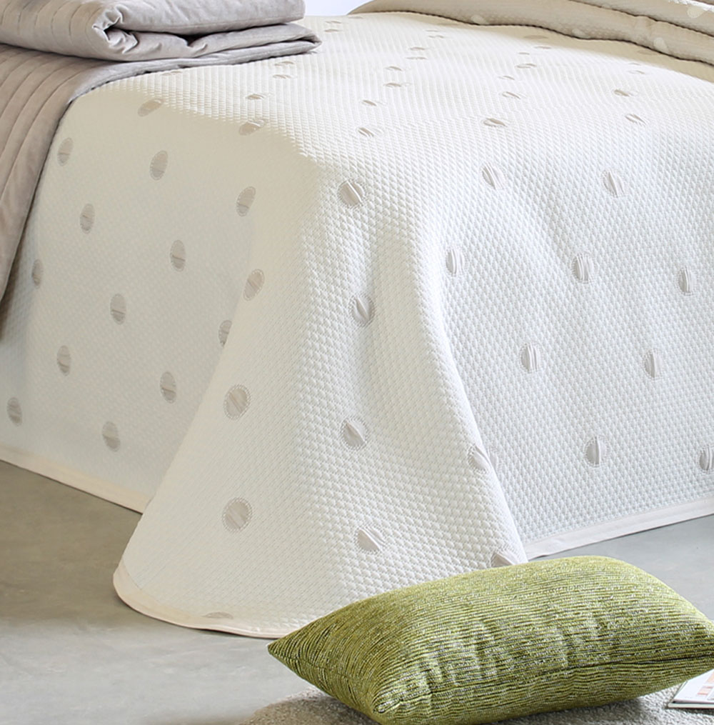 Couvre lit Culkin Ecru 01 Reig Marti