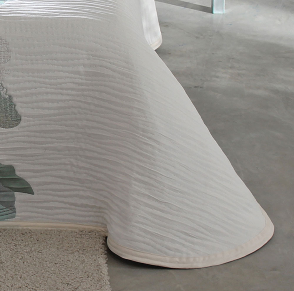 Couvre lit Linneo vert 04 Reig Marti