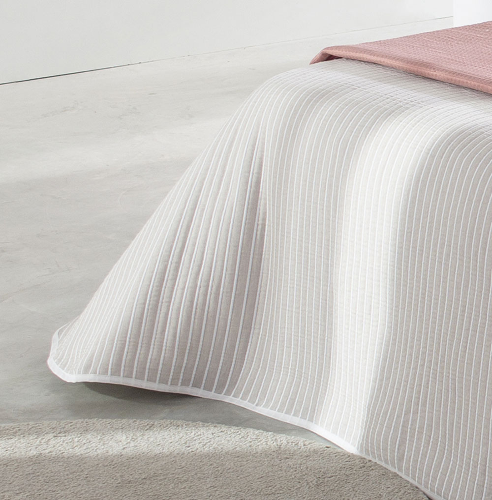 Couvre lit Loke Naturel 01 Reig Marti