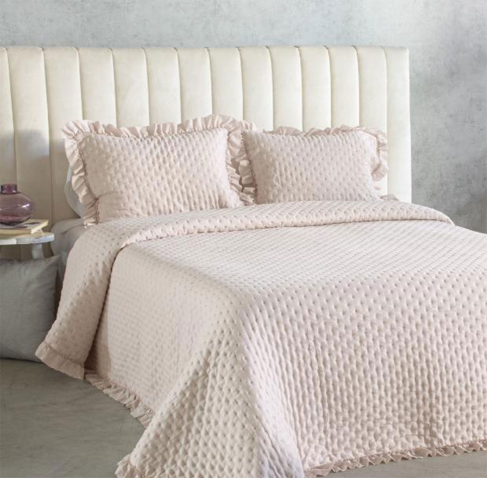 Couvre lit Melfi Rose Reig Marti