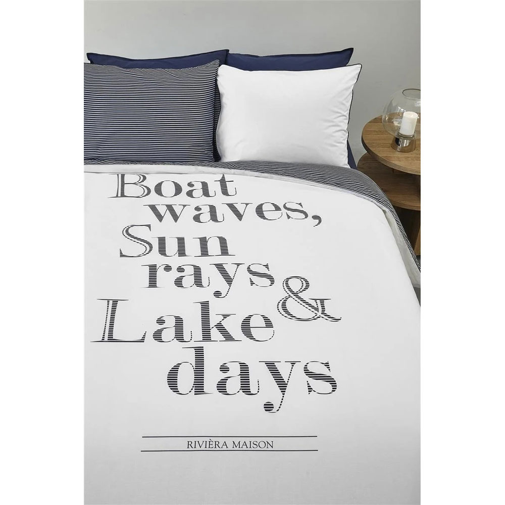 Lake Days Navy Riviera Maison