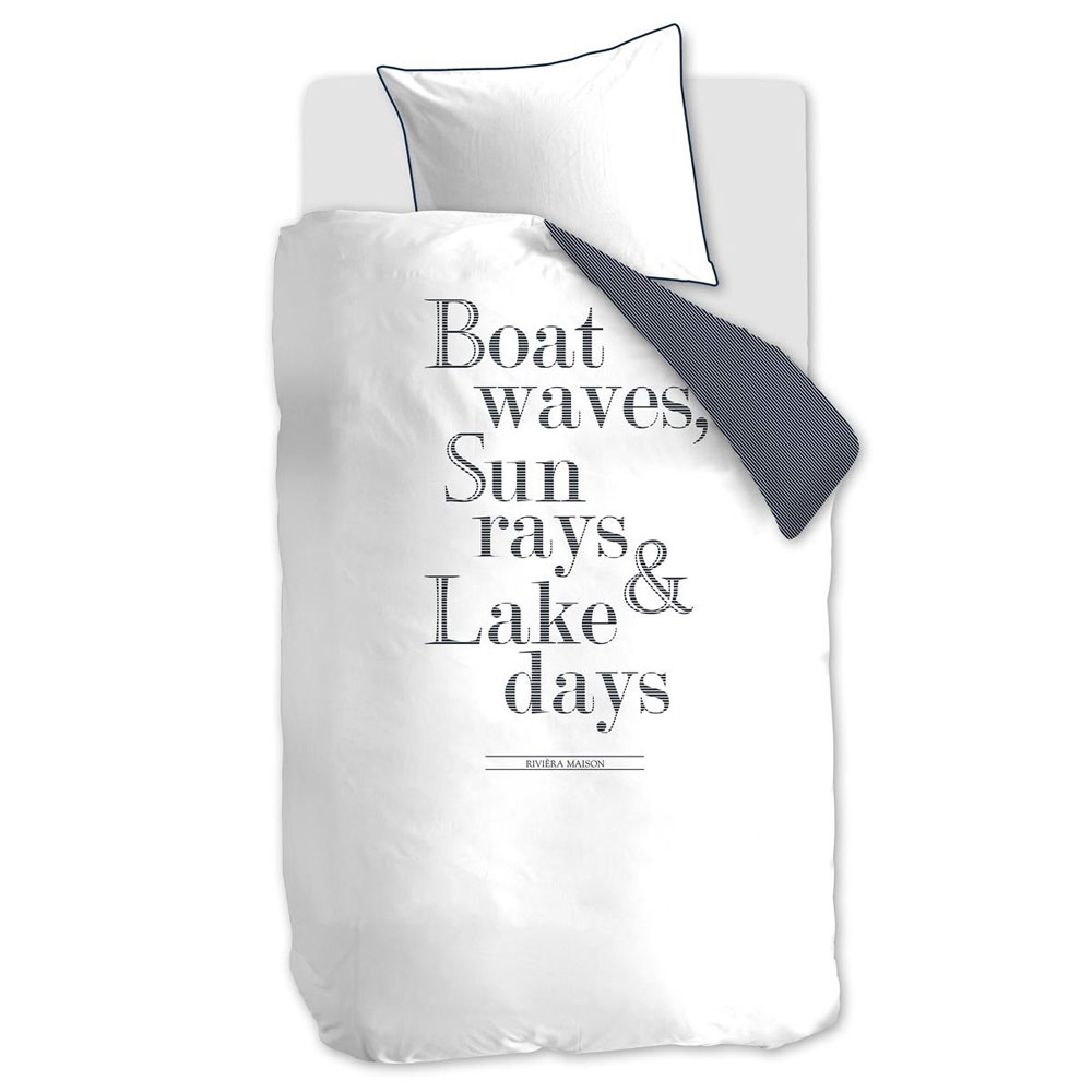 Lake Days Navy Riviera Maison