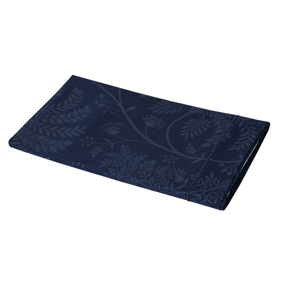 Drap plat Palmyre Bleu Nuit Sander­son