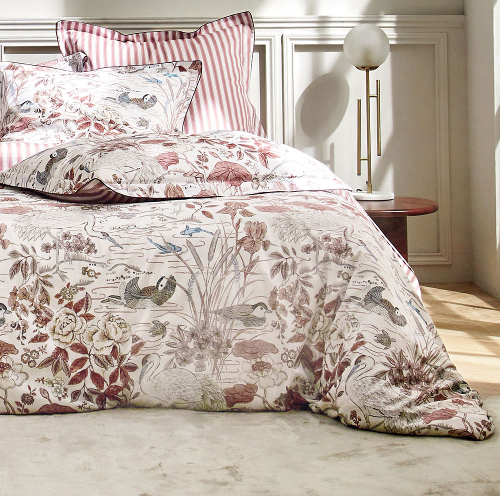 Housse de couette Water Garden Rose Sanderson
