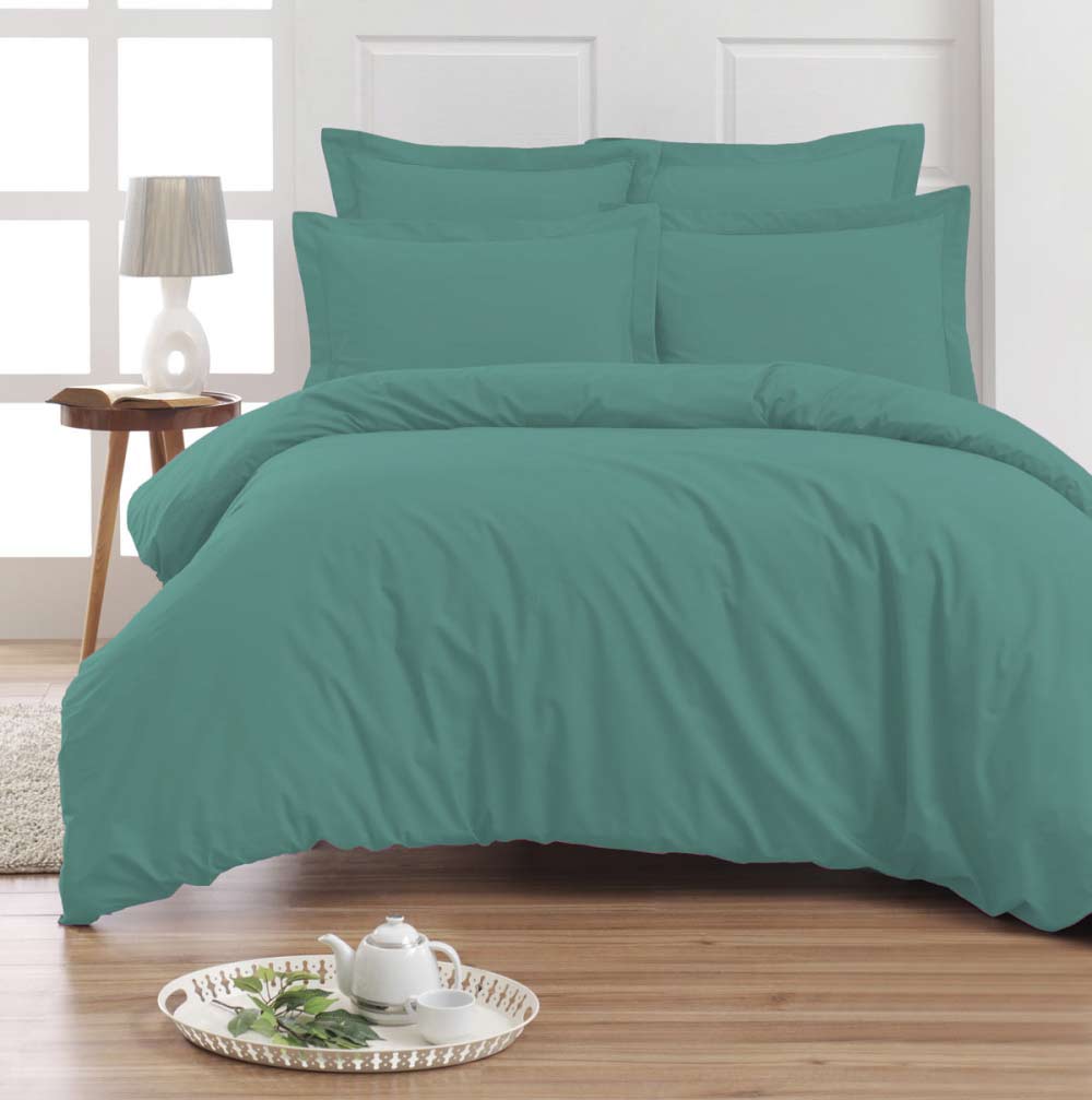 Drap housse Percale Aqua Sensei