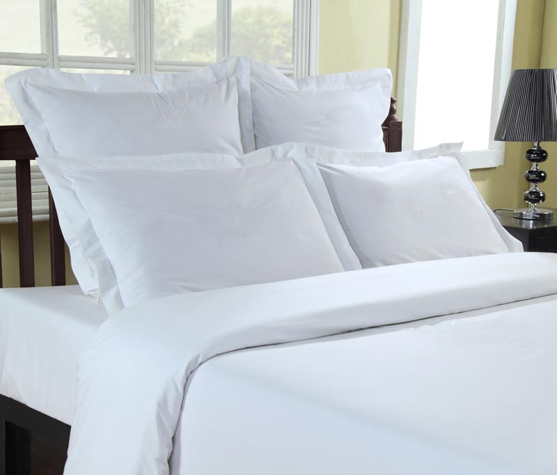 Drap housse Percale Blanc Sensei