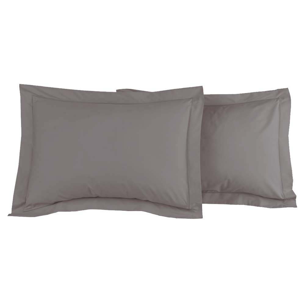 Taies Percale Anthracite Sensei