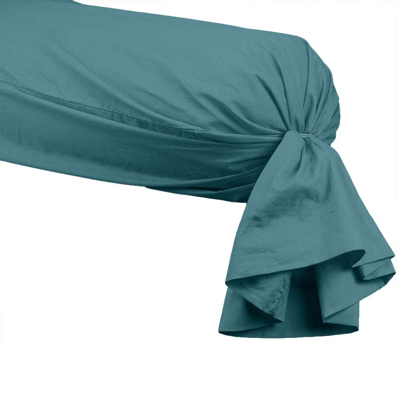 Taies Percale Pétrole Sensei