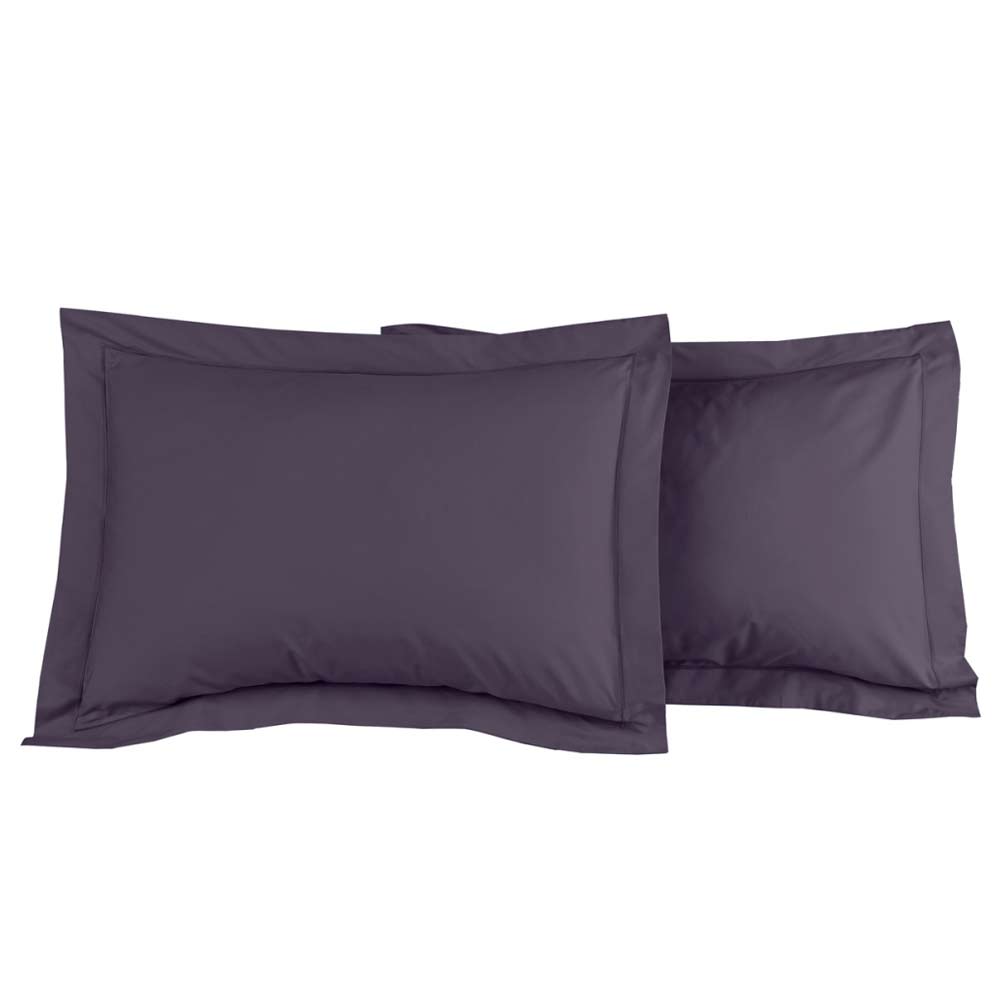 Taies Percale Pourpre Sensei