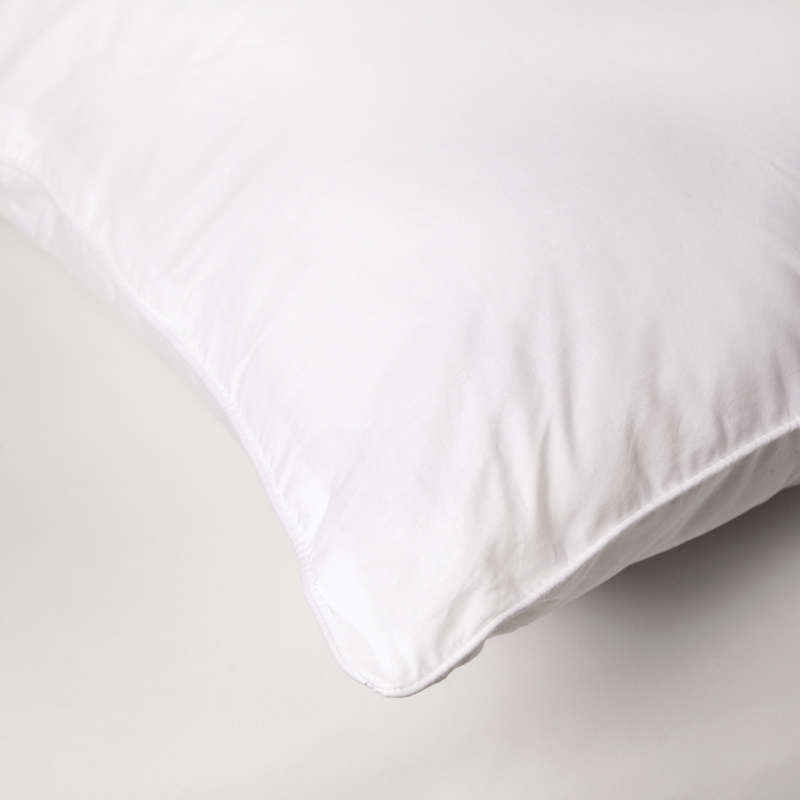 Oreiller Santé Toison D'Or - Taille 65x65cm, Housse Percale Coton Ultrafresh, Garnissage Haute Résilience