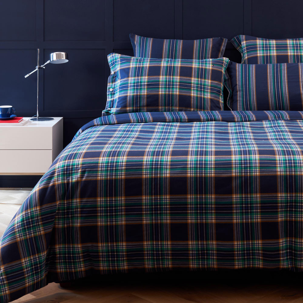 Housse de couette Flanelle Tissée Evergreen Tommy Hilfiger
