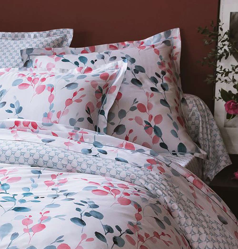 Tradition des Vosges housse de couette sofia satin coton
