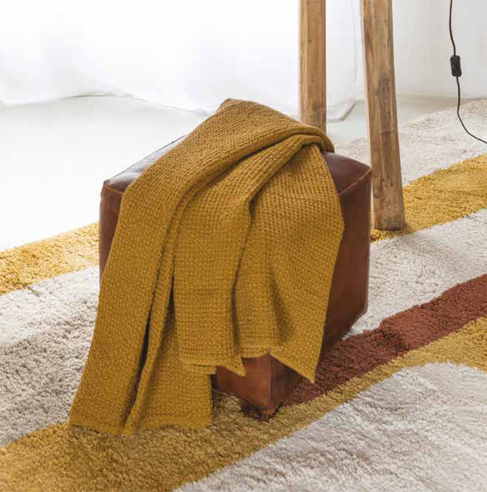 Plaid Maïa 17 col. Vivaraise