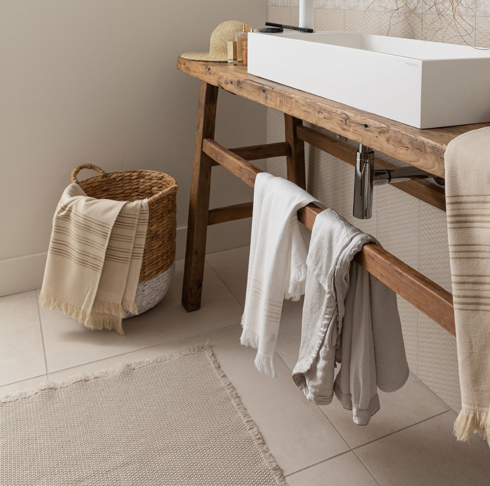 Tapis de bain Elly 9 col. Vivaraise