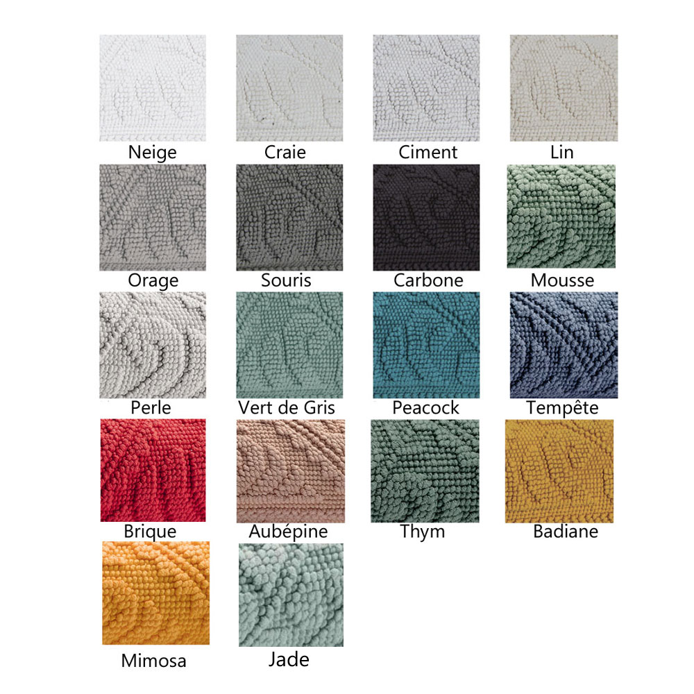 Tapis de bain Enzo 18 col. Vivaraise