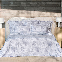 Housse de couette Silence Gris Clair