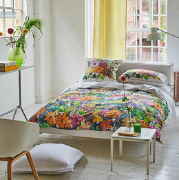 Housse de couette Glynde corail