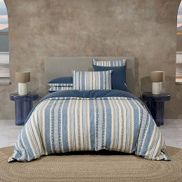 Parure de couette Cyclades Bleu
