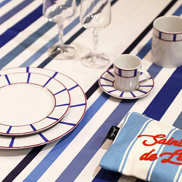 Nappe enduite Saial Flots Bleu