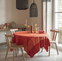 Nappe Enduite Voyage Iconique Coque­li­cot