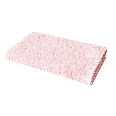 Drap de bain Aura éponge Rose Anne de Solène