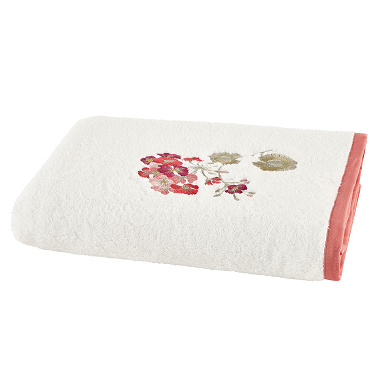 Drap de bain Flâne­rie Blanc Anne de Solène