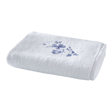 Drap de bain Passé présent blanc Anne de Solène