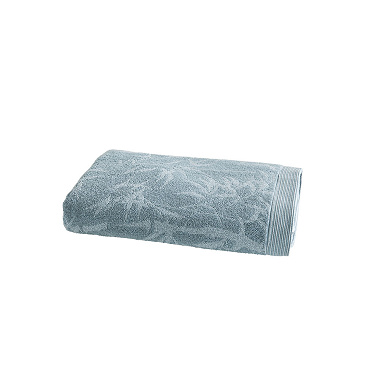 Drap de douche Contem­pla­tion Bleu Anne de Solène