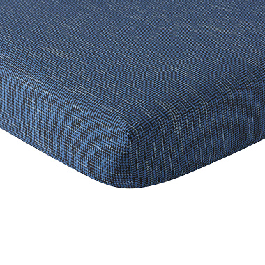Drap housse Batik Bleu Anne de Solène