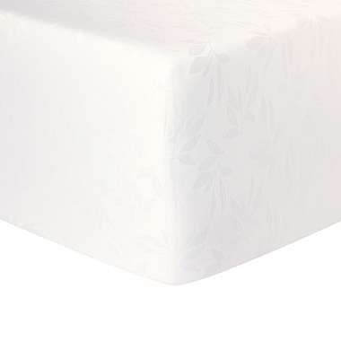 Drap housse Cris­tal Bleu Anne de Solène