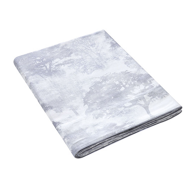 Drap plat Silence Gris Clair Anne de Solène