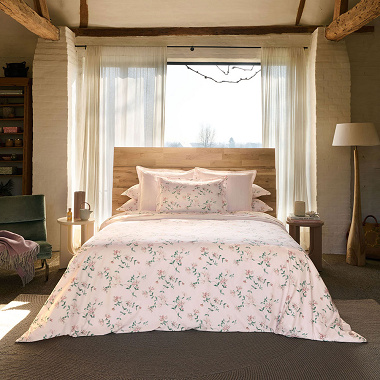 Housse de couette Nature Rose Anne de Solène