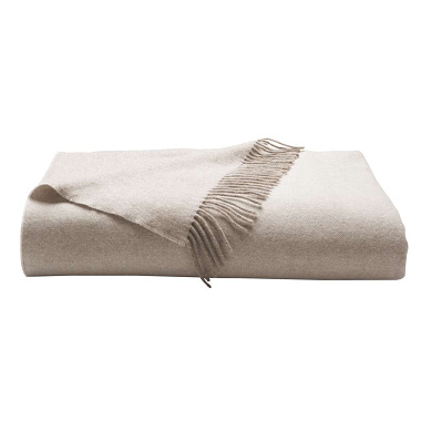 Plaid Valloire Beige Anne de Solène