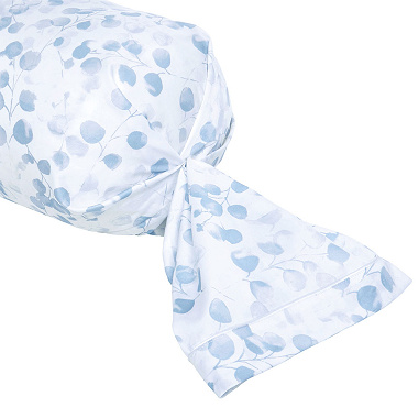 Taie de traversin Rosée Bleu Anne de Solène