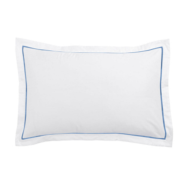 Taie d’oreiller Breteuil Bleu Anne de Solène