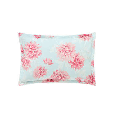 Taie d’oreiller Cock­tail Menthe Anne de Solène