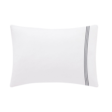 Taies Concorde Blanc/Marine Anne de Solène