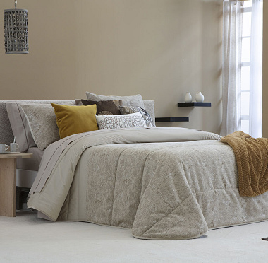 Couvre lit Bel Beige Antilo