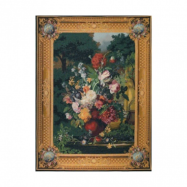 Tapis­se­rie grand bouquet flamand Art de Lys