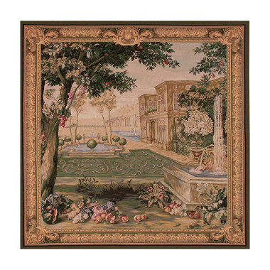 Tapis­se­rie verdure fontaine Art de Lys