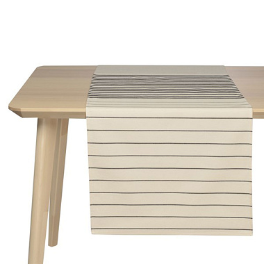 Chemin de table Sauve­lade Ecru Artiga