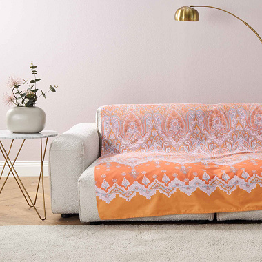 Foulard d’ameu­ble­ment Isola­bella Aran­cio Bassetti
