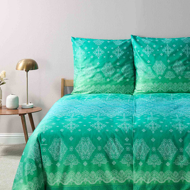 Housse de couette Kerala Smeraldo Bassetti